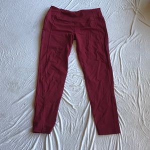 Maroon Victoria secret sport leggings